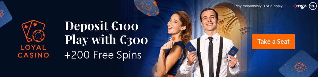 Click here and Play at LoyalCasino for Free Bonus Spins Play at LoyalCasino for Free Bonus Spins